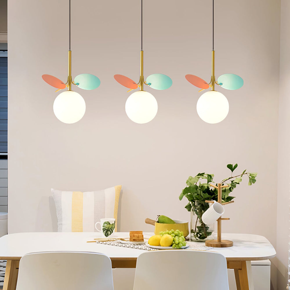 LichtKunstwerk - Moderne PVC Hanglamp met Glas