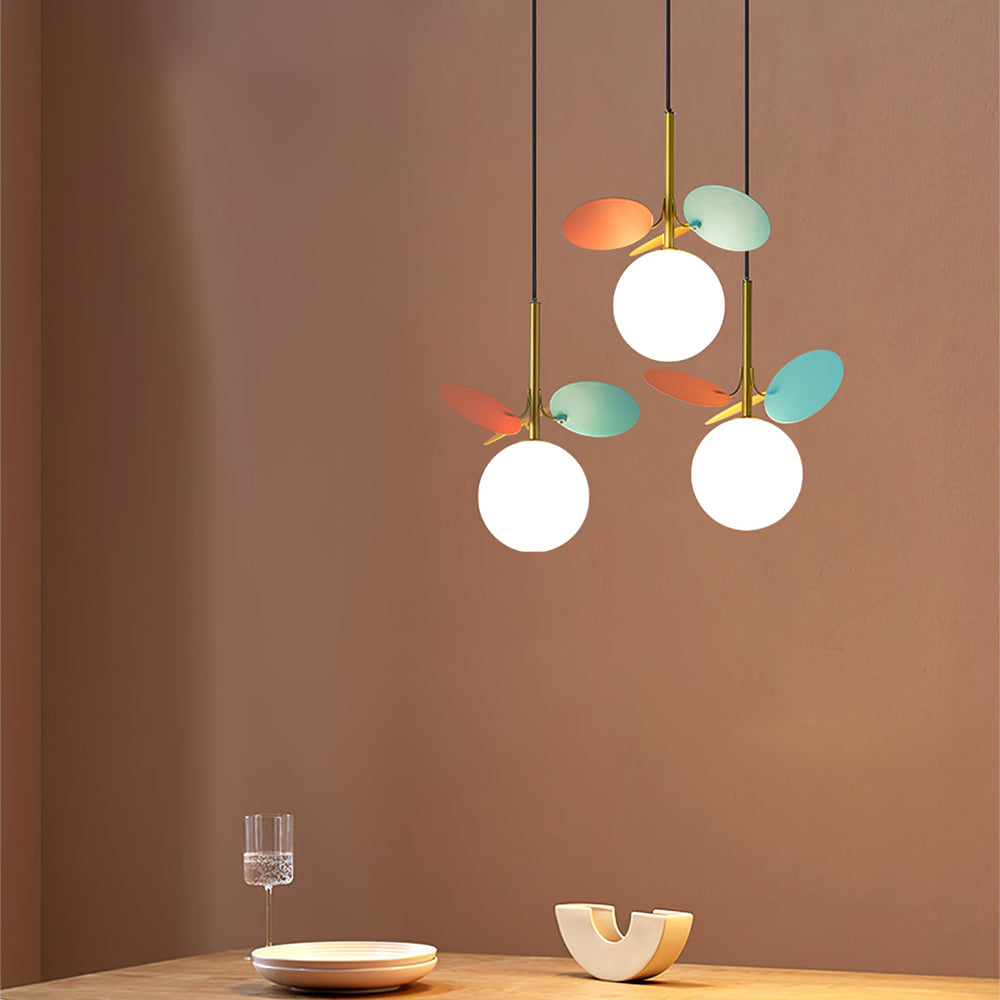 LichtKunstwerk - Moderne PVC Hanglamp met Glas