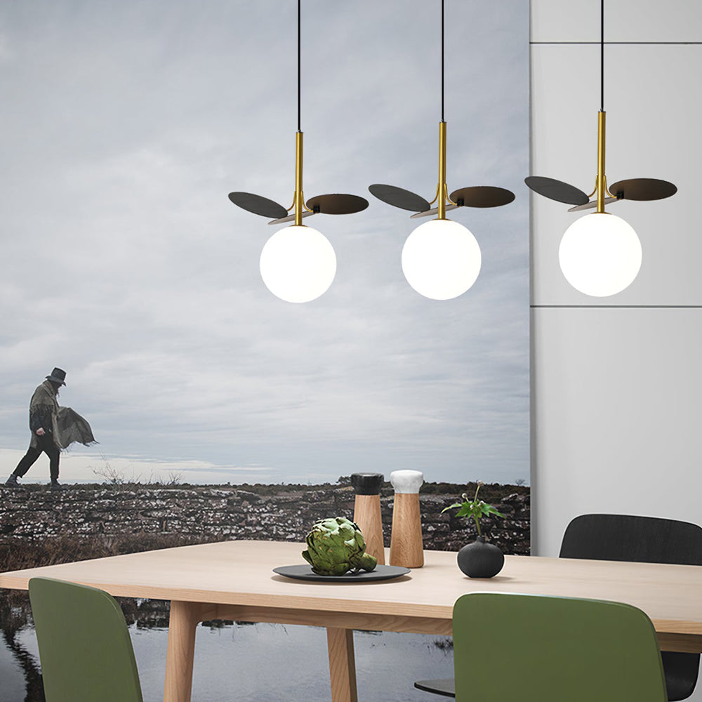 LichtKunstwerk - Moderne PVC Hanglamp met Glas