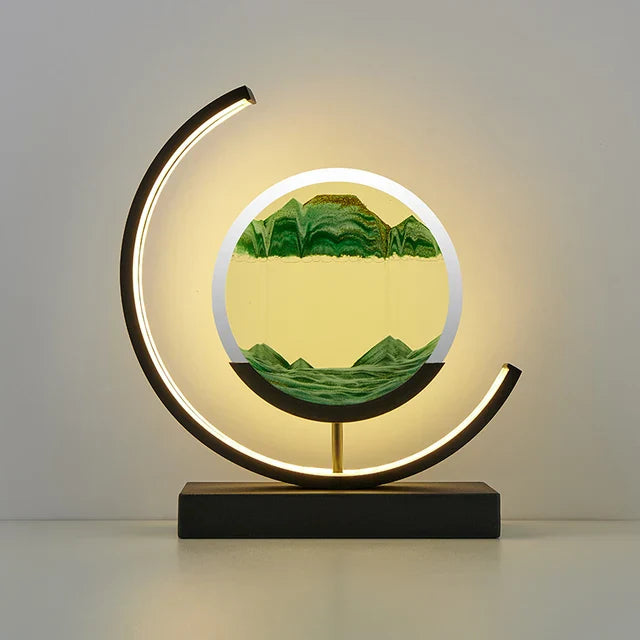 TijdKunst - Decoratieve Zandloperlamp