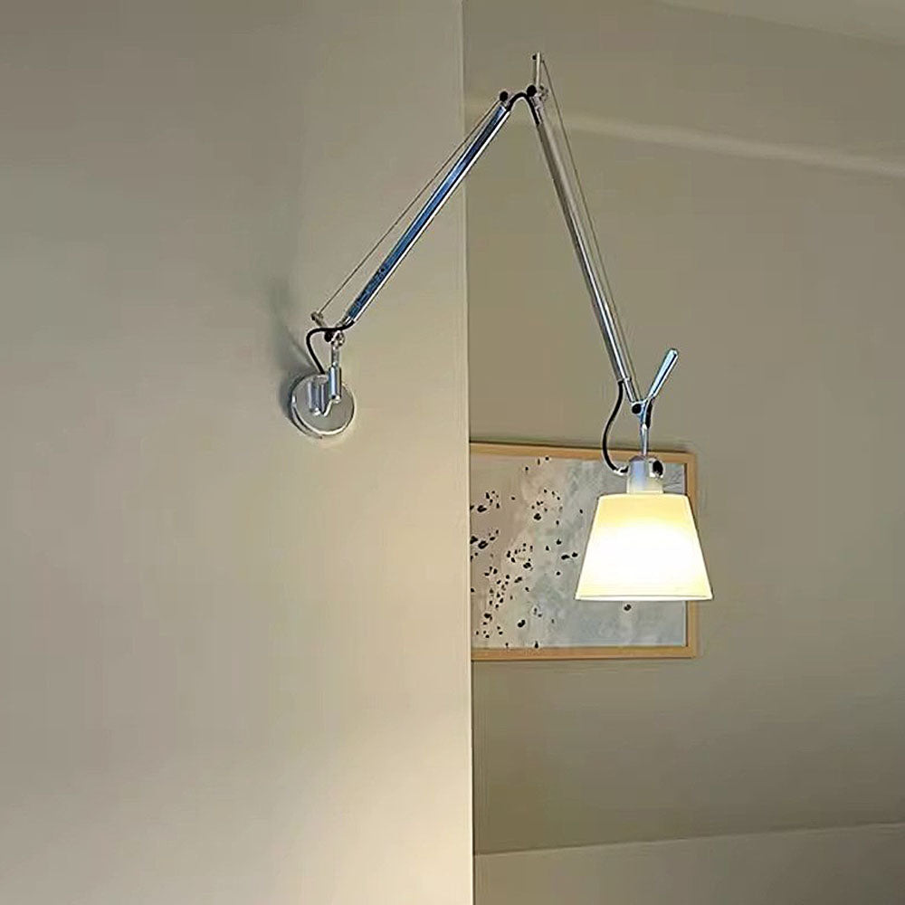 FlexiZilver - Draaibare Zilveren Wandlamp