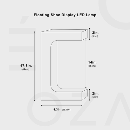 LevitateShoe - LED Lamp met Drijvende Schoendisplay