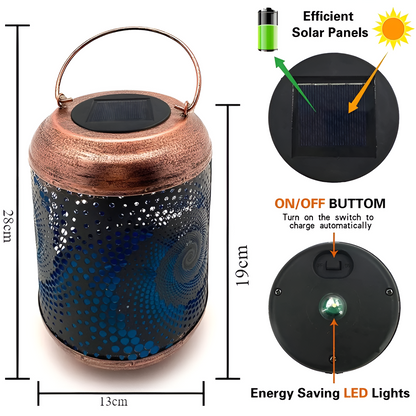 SpiraZon - Solarprojectielamp met Spiraleffect voor Buiten