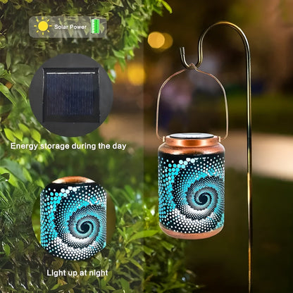 SpiraZon - Solarprojectielamp met Spiraleffect voor Buiten