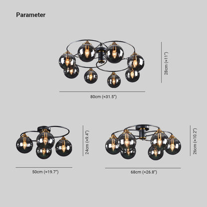 LumiRonde Vintage LED Plafondlamp