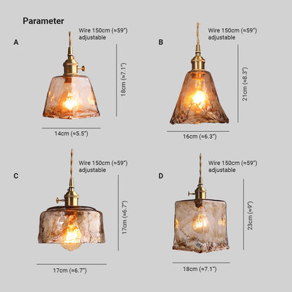 LichtGoud – Klassieke LED Hanglamp van Metaal en Glas