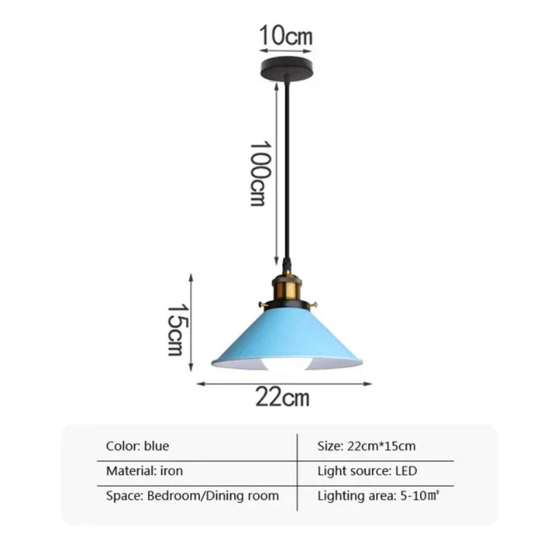 IndustriLicht - Moderne LED Hoorn Hanglamp