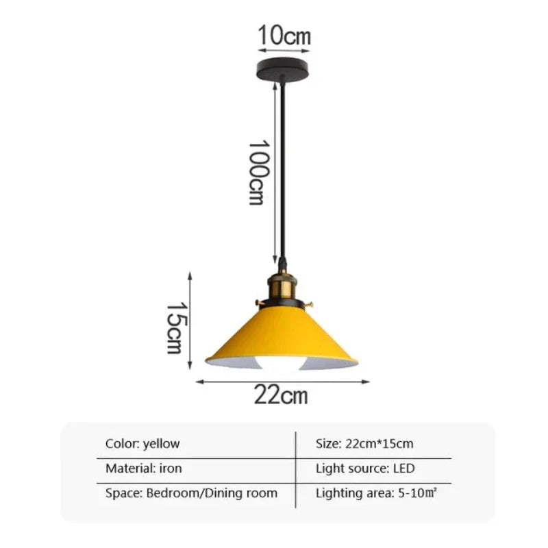 IndustriLicht - Moderne LED Hoorn Hanglamp