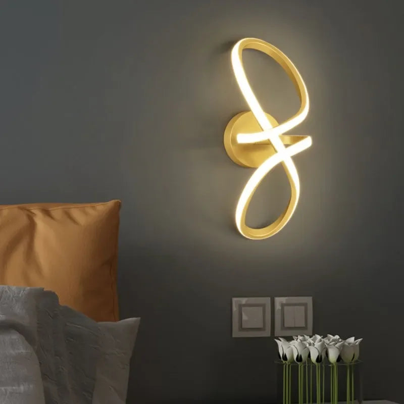 GlacierFlare - Elegante LED Wandlamp met Minimalistisch Design