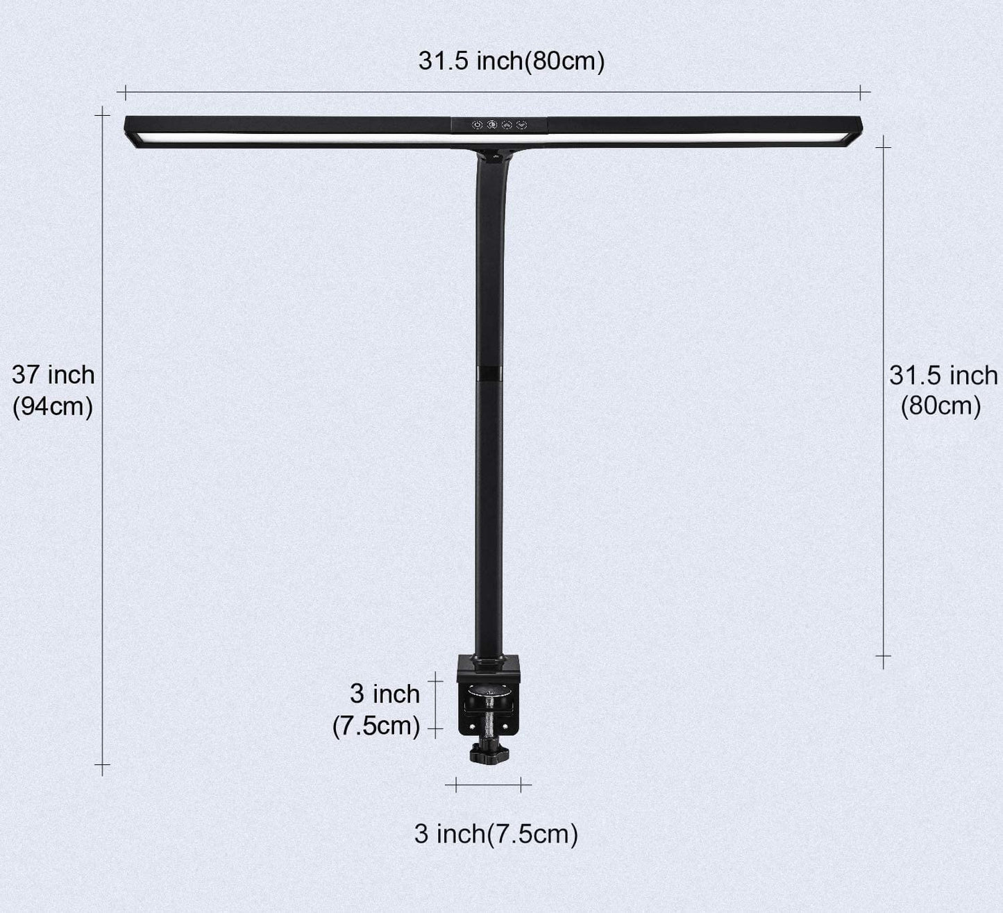 KlemDesign - Bureaulamp met Klem voor Architecten