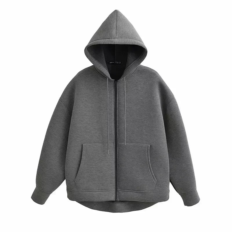 Hollis - Casual Hoodie Gezellige Bovenkleding