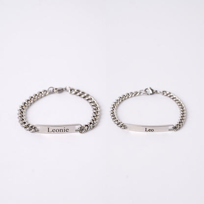 LiefdesBand - Partnerarmbanden met Gravure