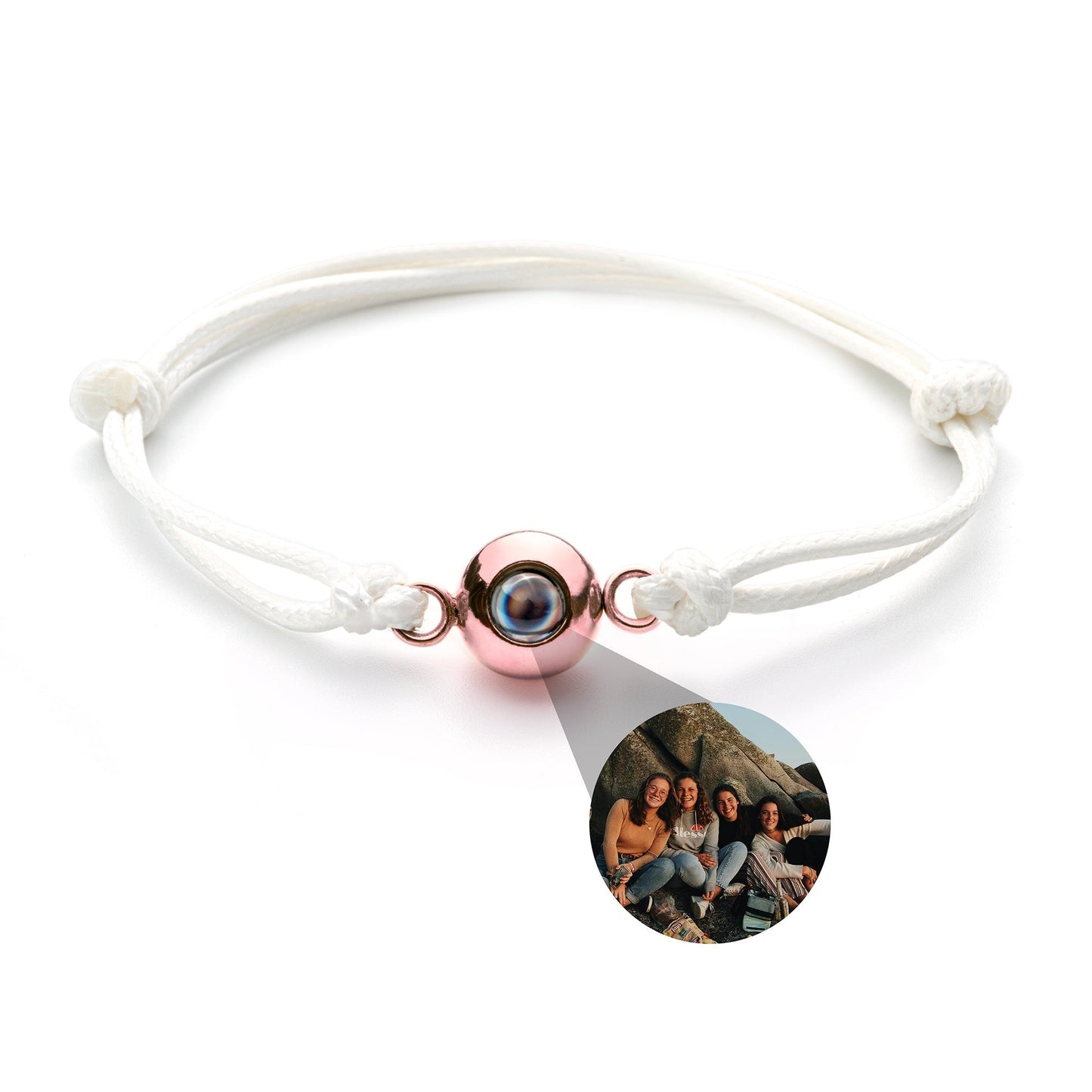 KnoopHerinnering - Armband met Jouw Foto