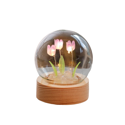 LumiTulip - Elegante Tulpen Tafel- en Bureaulamp