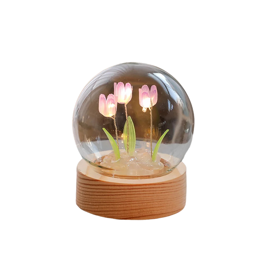 LumiTulip - Elegante Tulpen Tafel- en Bureaulamp