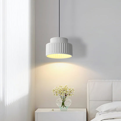 BauResin - Strakke Moderne Hars Hanglamp