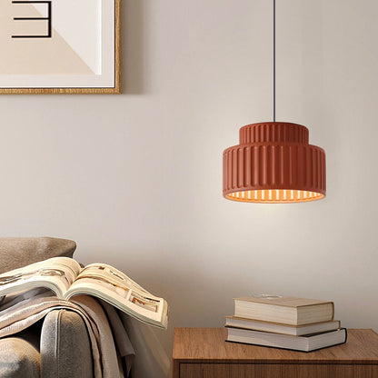 BauResin - Strakke Moderne Hars Hanglamp