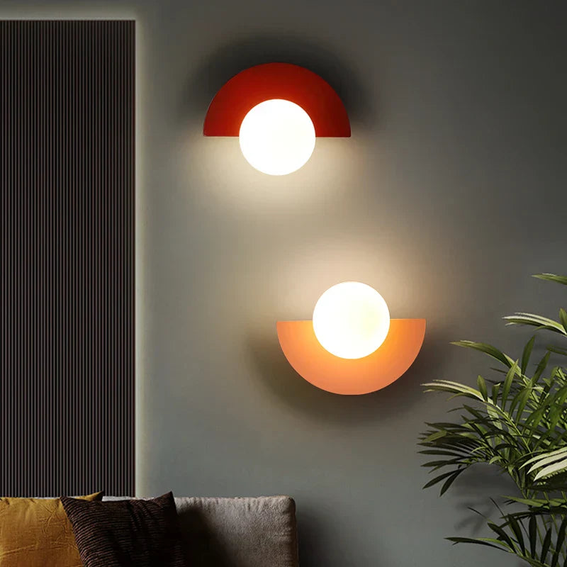 ScandiGlow - LED Wandlamp met Scandinavische Flair