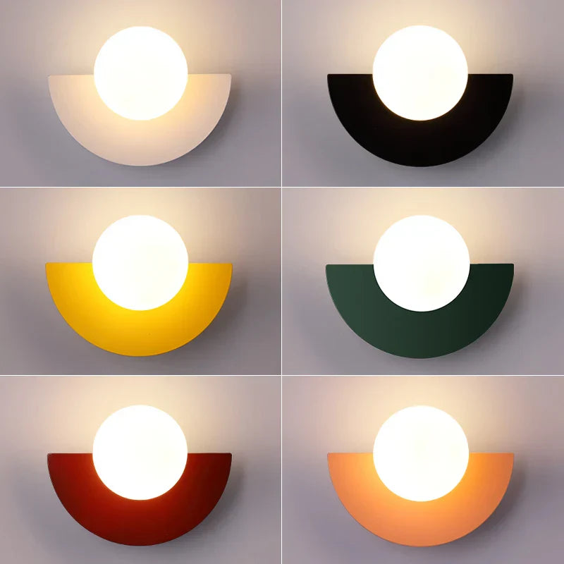 ScandiGlow - LED Wandlamp met Scandinavische Flair