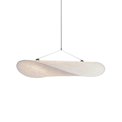 RenéeLux LED Hanglamp in Metaal en Witte Kunstzijde