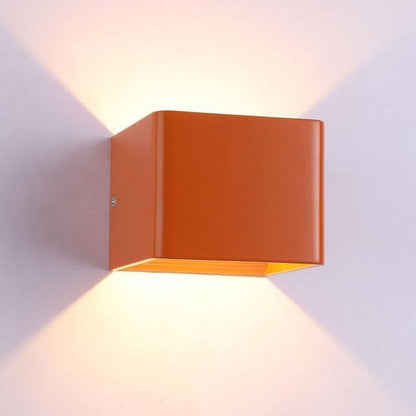 AlumiGlo - Moderne Vierkante LED-Wandlampen van Aluminium