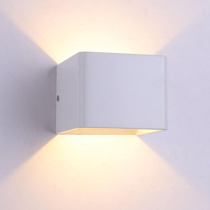 AlumiGlo - Moderne Vierkante LED-Wandlampen van Aluminium