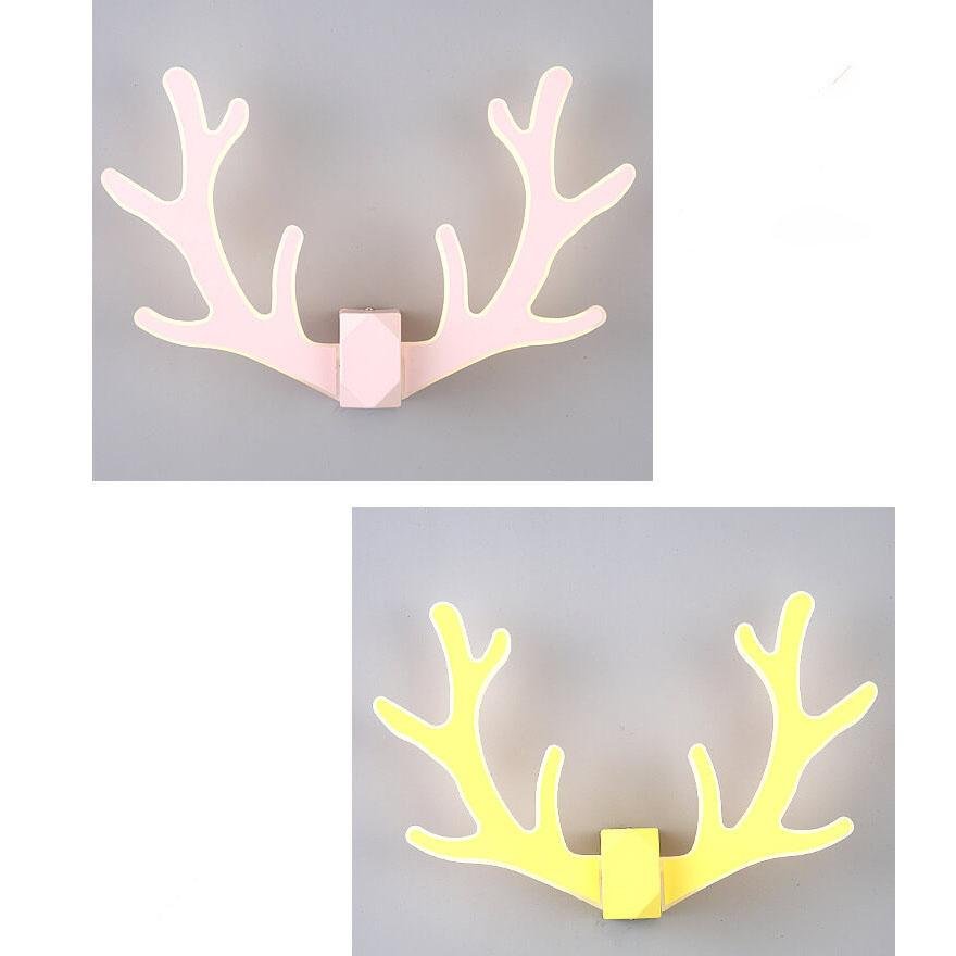 AntlerBeam - Minimalistische Gewei-vormige Wandlamp met 1 LED-arm