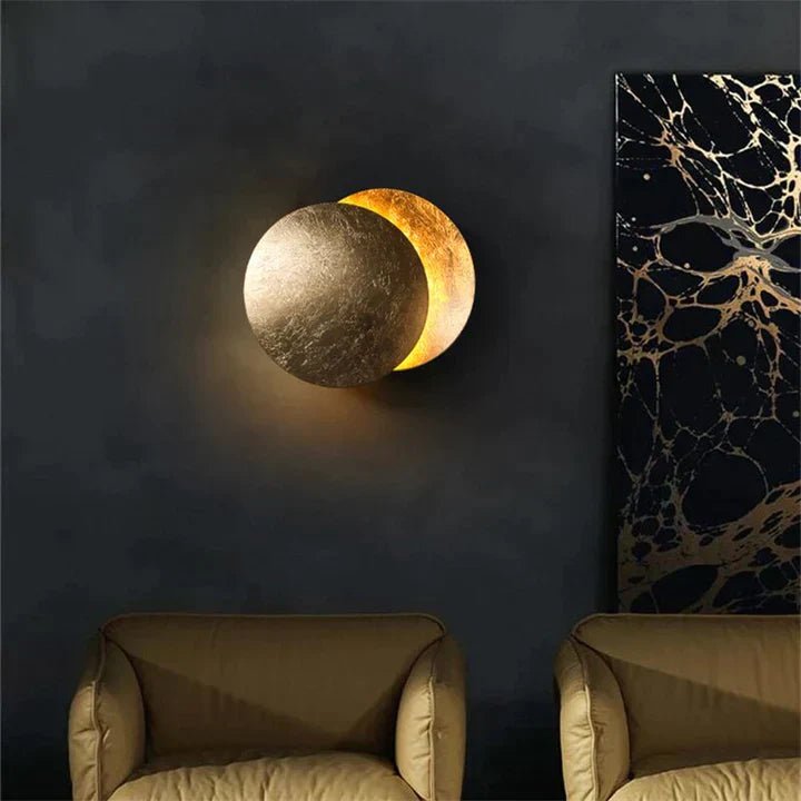 Aurora - 360 Graden Roterende LED Eclipse Design Wandlamp