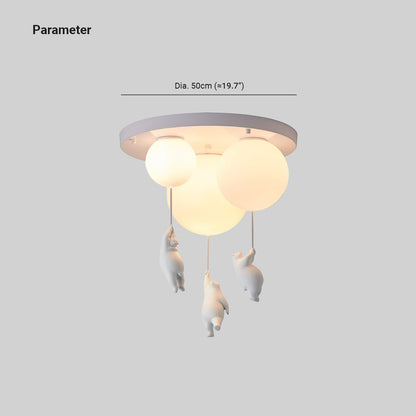 Beerballon LED Plafond Hanglamp