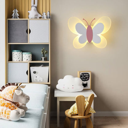 ButterflyGlow - Creatieve LED Wandlamp met Acryl Vlinderontwerp