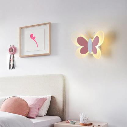 ButterflyGlow - Creatieve LED Wandlamp met Acryl Vlinderontwerp