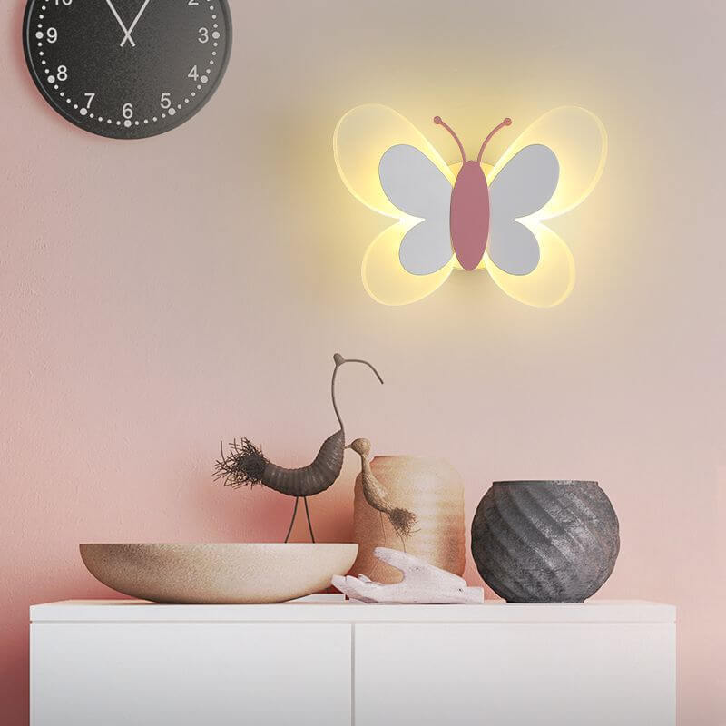 ButterflyGlow - Creatieve LED Wandlamp met Acryl Vlinderontwerp