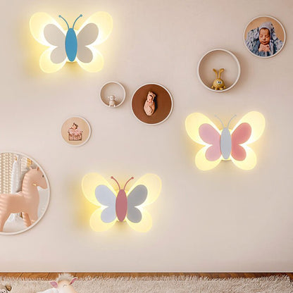 ButterflyGlow - Creatieve LED Wandlamp met Acryl Vlinderontwerp