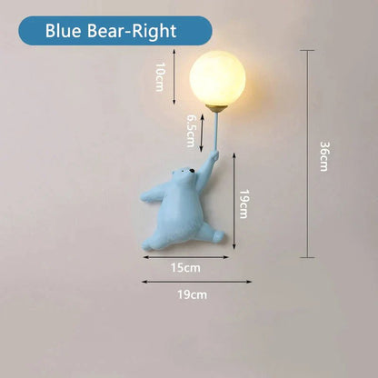 CartoonGlow - Betoverende Wandlamp voor Kinderen