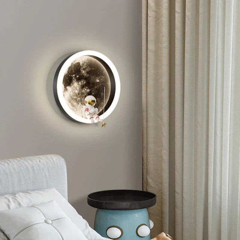 CelestiLuxe - LED Maan Wandlamp