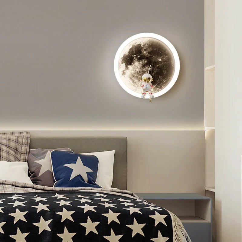 CelestiLuxe - LED Maan Wandlamp