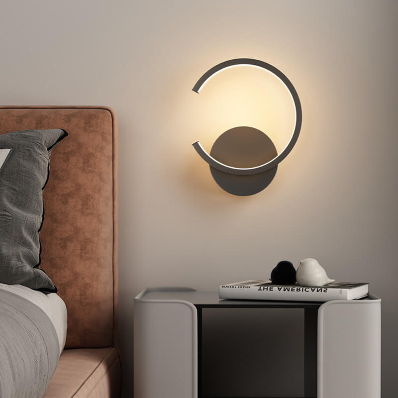 CircaGlow - Minimalistische LED Wandlamp met Cirkelvormig Ontwerp