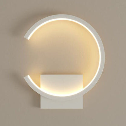 CircaGlow - Minimalistische LED Wandlamp met Cirkelvormig Ontwerp