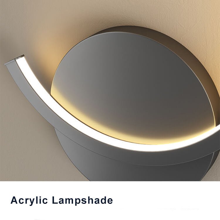 CircaGlow - Minimalistische LED Wandlamp met Cirkelvormig Ontwerp