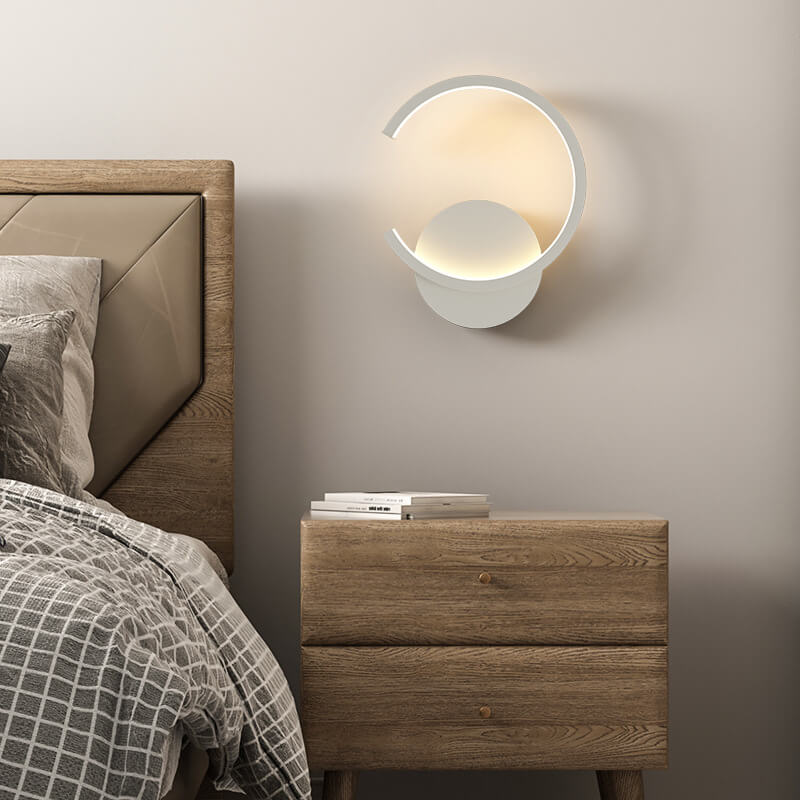 CircaGlow - Minimalistische LED Wandlamp met Cirkelvormig Ontwerp