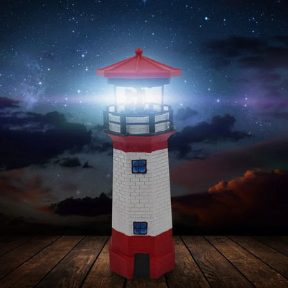 CoastalGlow - Maritiem Zonne-Vuurtoren LED Licht