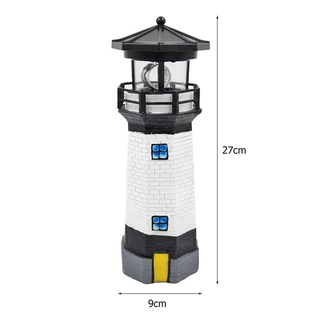 CoastalGlow - Maritiem Zonne-Vuurtoren LED Licht