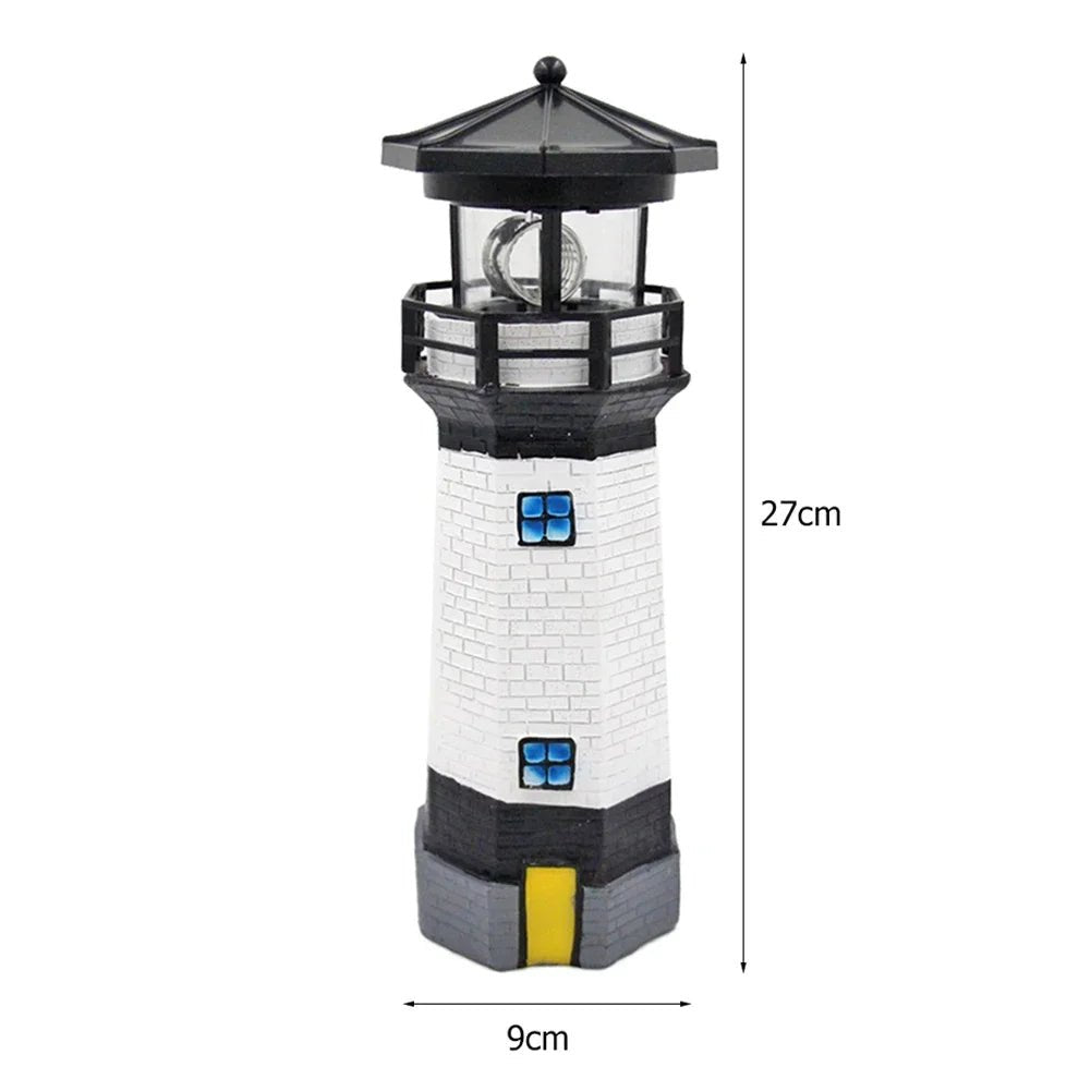 CoastalGlow - Maritiem Zonne-Vuurtoren LED Licht