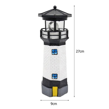 CoastalGlow - Maritiem Zonne-Vuurtoren LED Licht