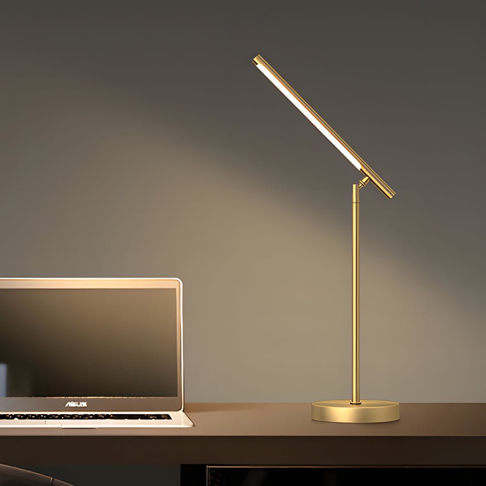 Copper Lineaire Messing LED Bureau Lamp met Verstelbare Richting