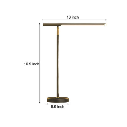 Copper Lineaire Messing LED Bureau Lamp met Verstelbare Richting