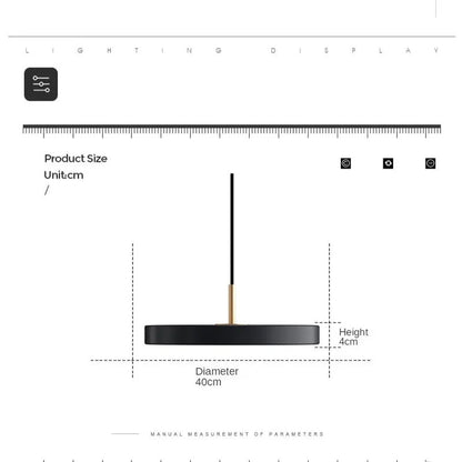 CosmoGloed - UFO Metalen LED Hanglamp