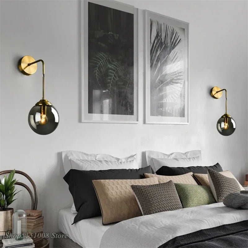 CrystalGlow - Moderne Glas Wandlamp