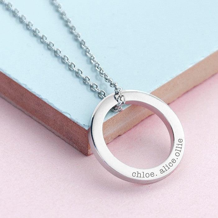 NaamRingSieraad - Gepersonaliseerde Ketting met Naam