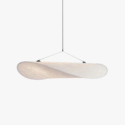 RenéeLux LED Hanglamp in Metaal en Witte Kunstzijde